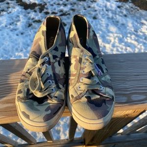 Camo Canvas Sneakers